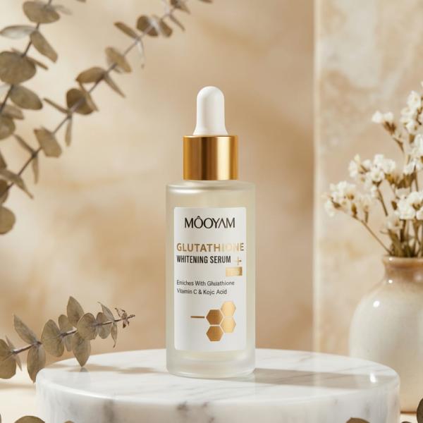 Mooyam Glutathione Whitening Serum 2% – Dark Spot Removing Facial Serum (30ml)